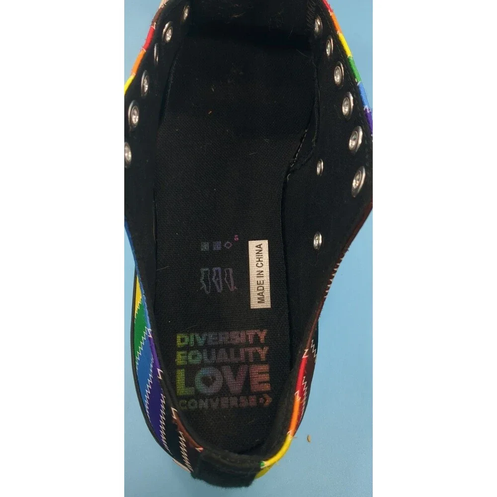 Converse Chuck 70 Men's Size 10 Rainbow Shoes/Sneaker LBTQ+ PRIDE CELEBRATION